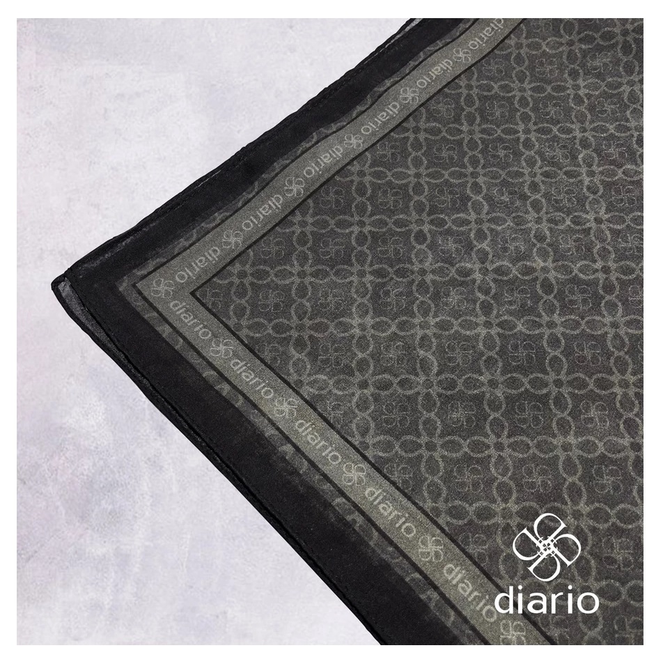 Diario Diario Ultrafine Chelsea Scarf Kerudung Segi Empat