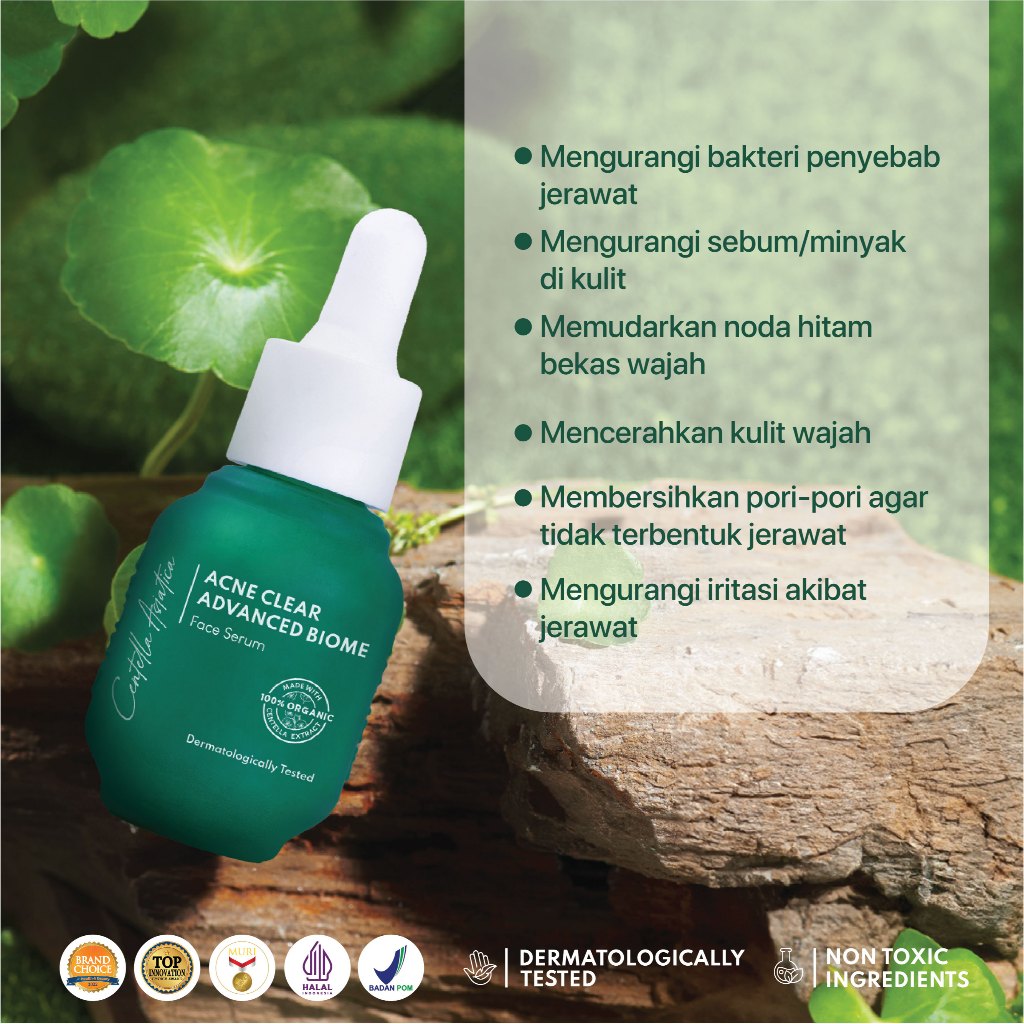Penta Natural Kosmetindo N'PURE Cica Biome Acne Serum Essence