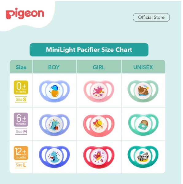 Pigeon Pigeon MiniLight Pacifier L Size