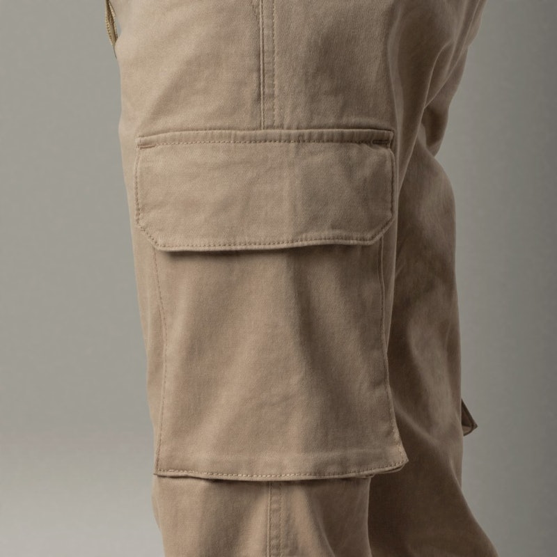 Benhill Celana Cargo Jogger 'BAIM WONG' Cream 4