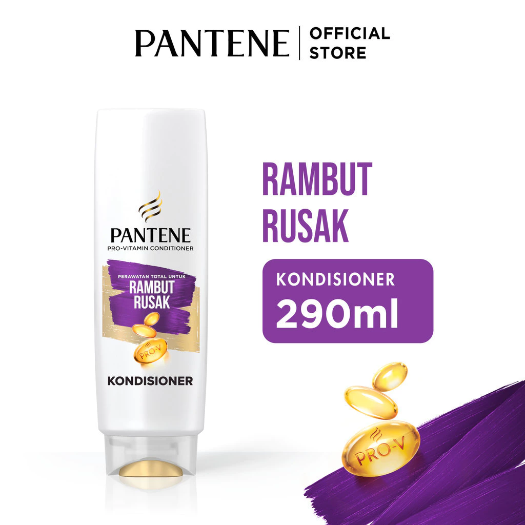 Procter & Gamble Pantene Kondisioner Pro Vitamin Perawatan Total untuk Rambut Rusak