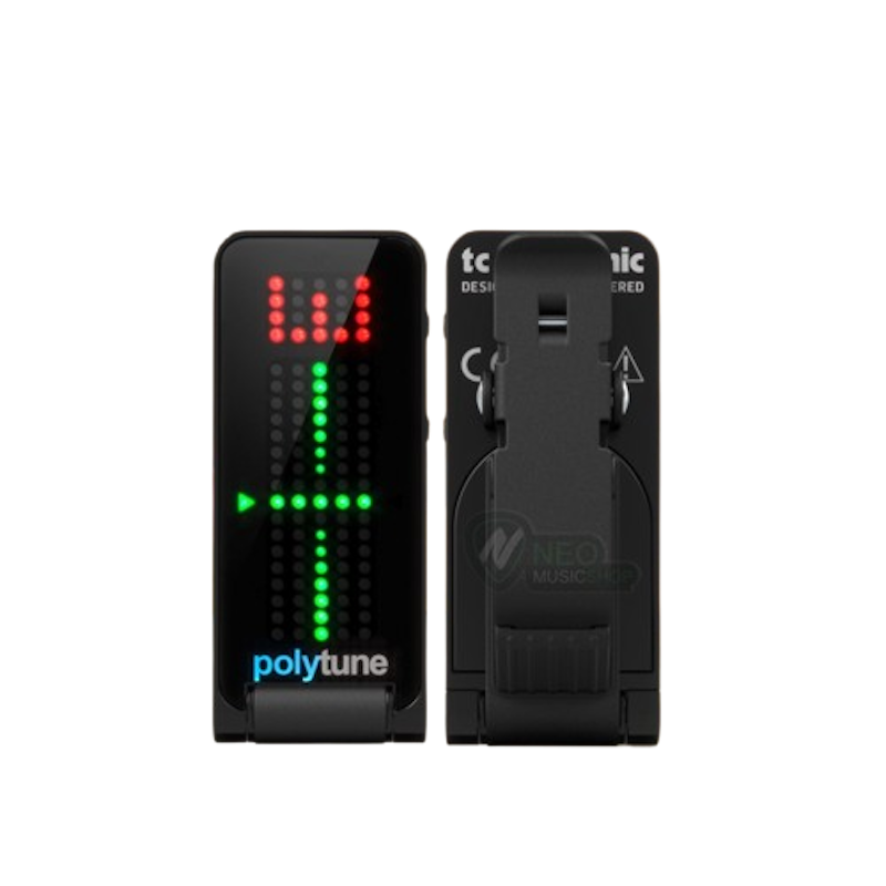 TC Electronic Polytune Clip Black Tuner 4