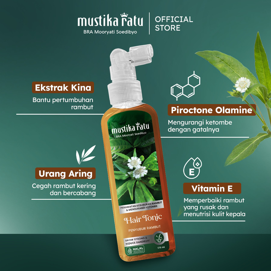 Mustika Ratu Mustika Ratu Hair Tonic Penyubur Rambut