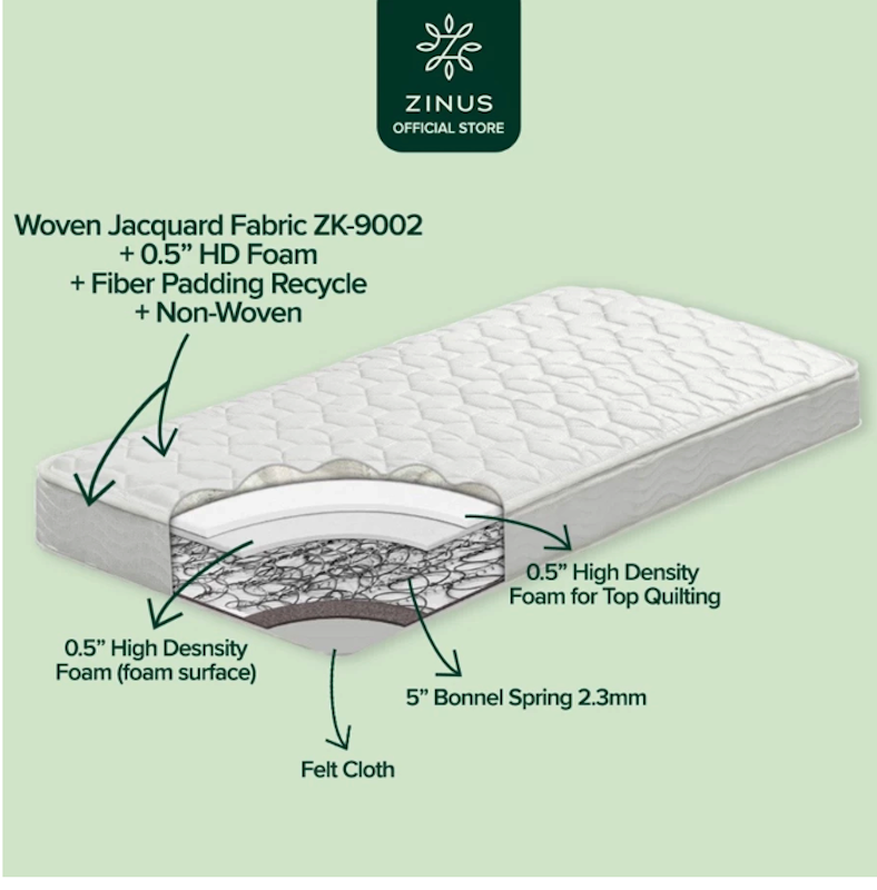 Zinus Spring Bed Deluxe 4
