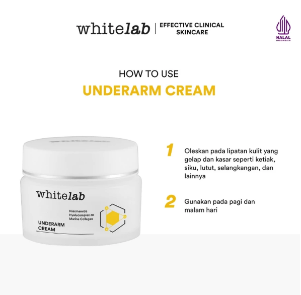 Natura Deca Kosmetika Whitelab Underarm Cream