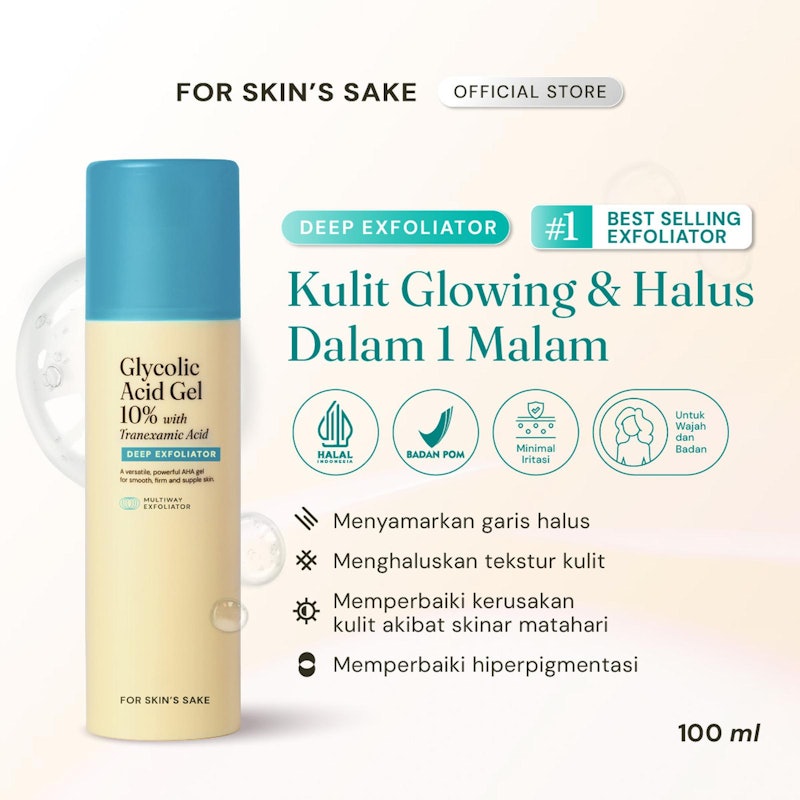 For Skin's Sake Glycolic Acid Gel 10% with Tranexamic Acid 4