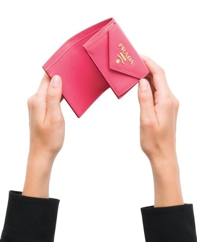 Small Saffiano Leather Wallet 3