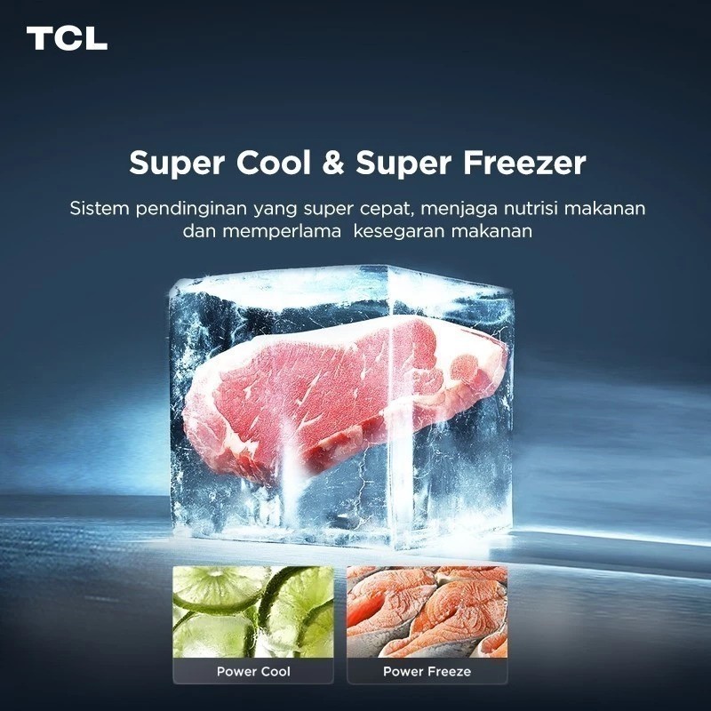 TCL Technology TCL Side By Side Refrigerator P650SBS