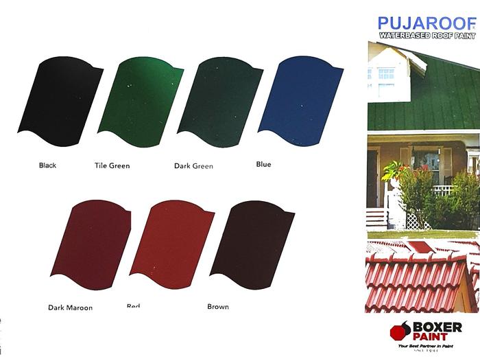 Boxer Paint Pujaroof Water Based Roof Paint 5