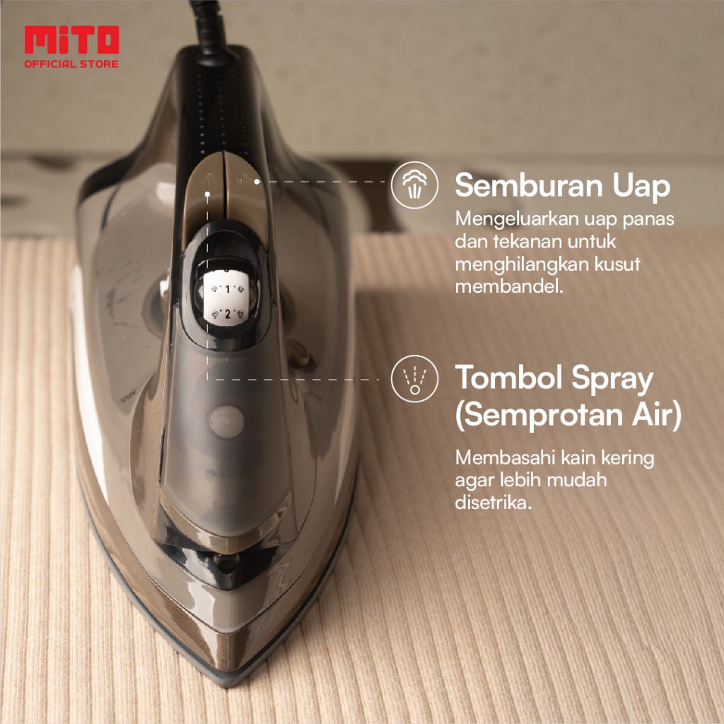 Maju Express Indonesia Mito 4-in-1 Iron IR 200