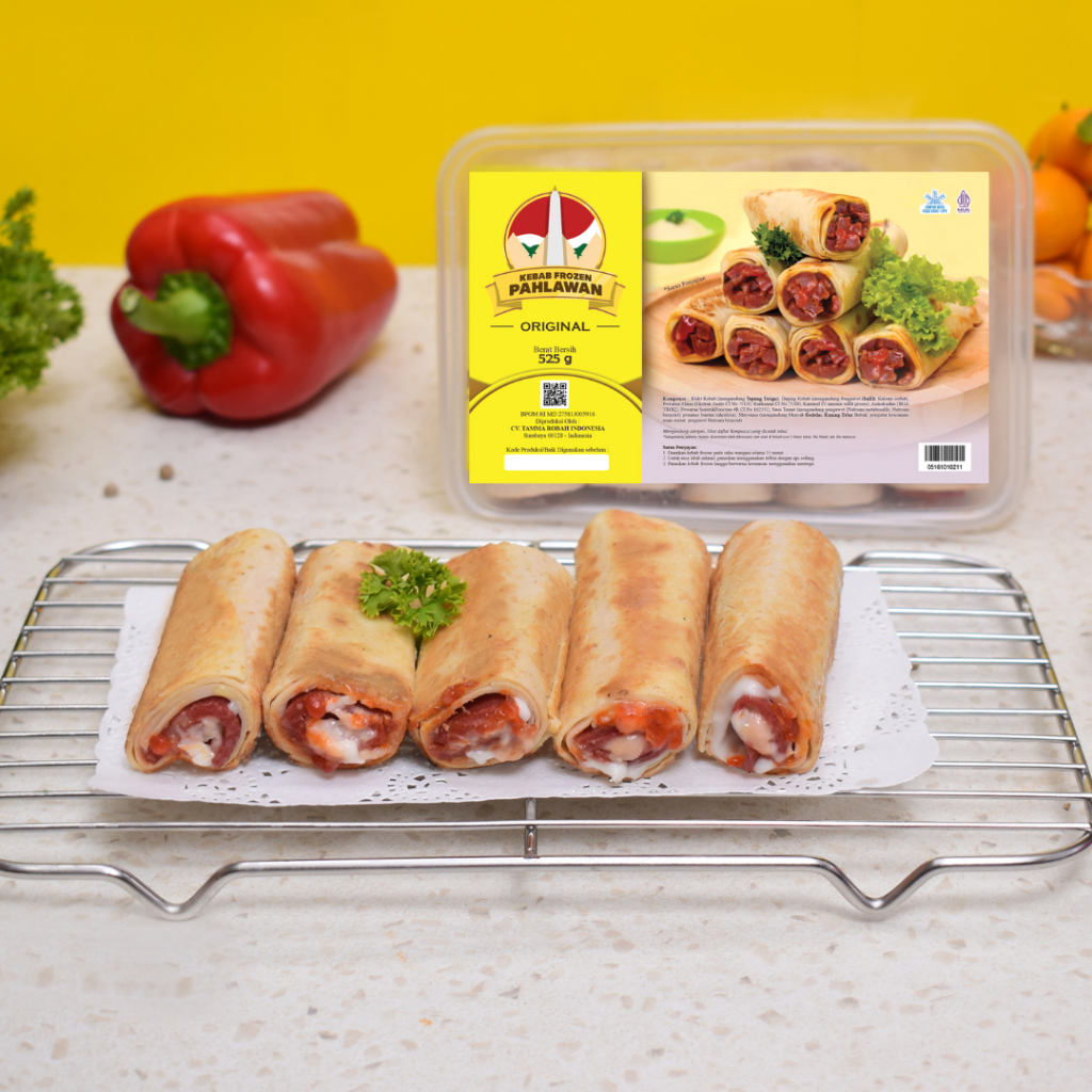 Pahlawan Kebab Frozen Mini Original