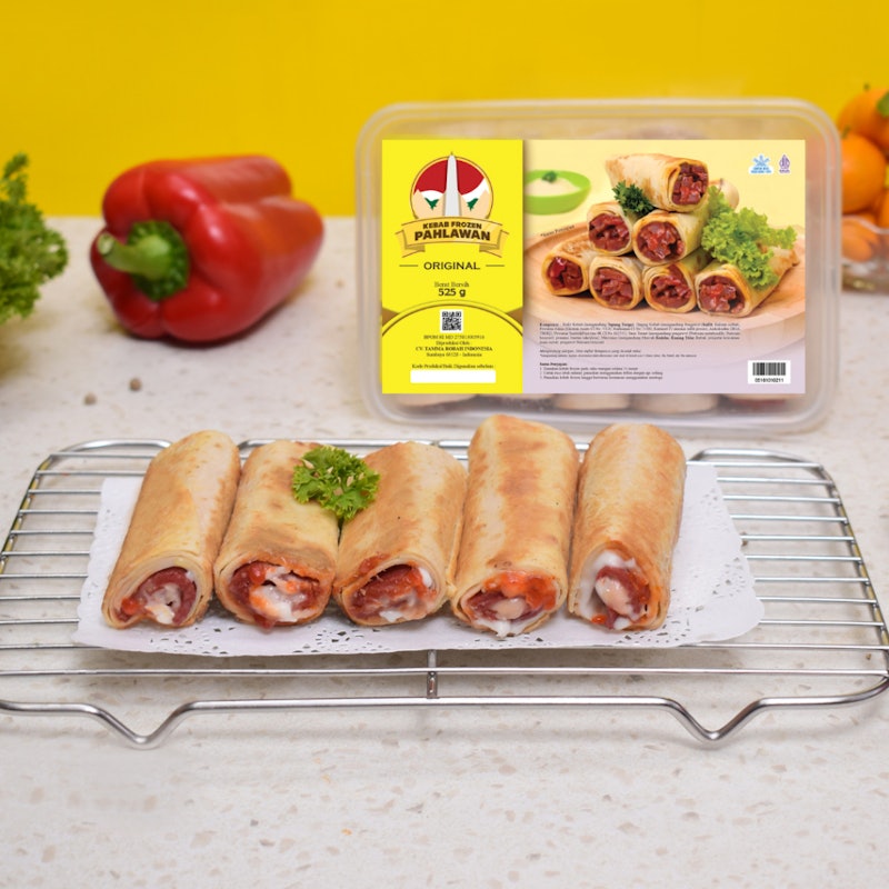 Pahlawan Kebab Frozen Mini Original 1