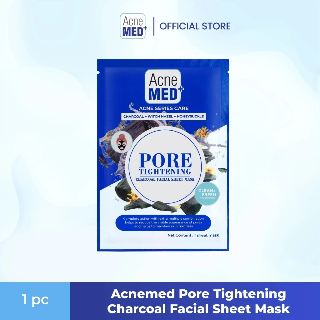 Pore Tightening Facial Charcoal Sheet Mask 2