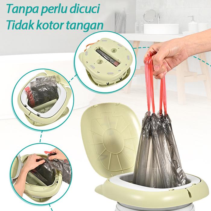  Muzy Toilet Lipat Portable Travel  HSB813