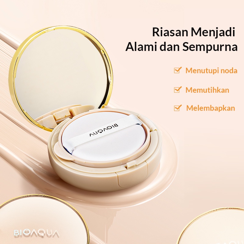 Permata Indo Kav BIOAQUA Hydrating Soft and Flawless Air Cushion BB Cream