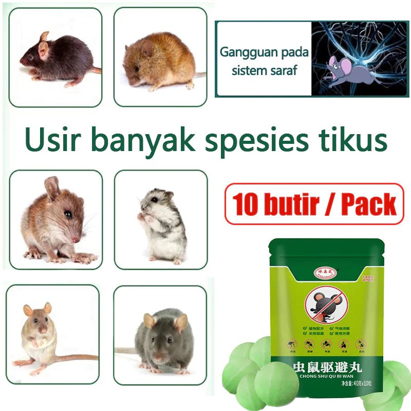 Pengusir Tikus Pil Kamper 2in1 Multifungsi 3
