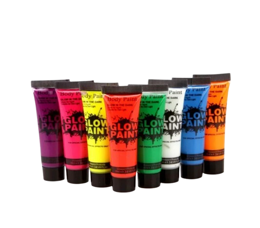 Paint Glow Body Paint Orange