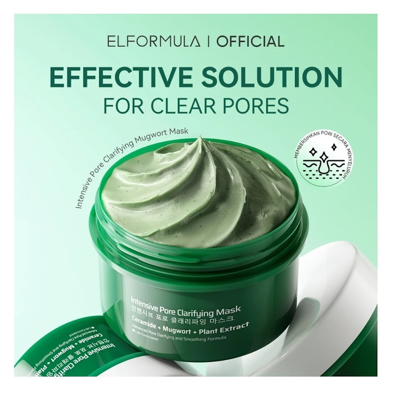 ELFORMULA Intensive Pore Clarifying Mugwort Mask 2