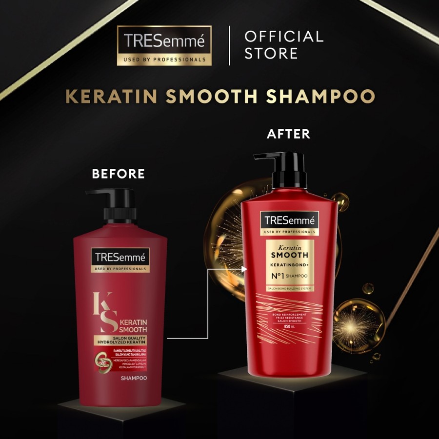 Unilever Indonesia TRESemmé Keratin Smooth Shampoo
