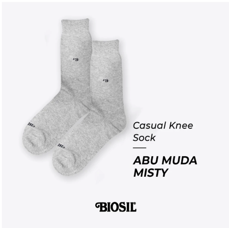 Biosil Men Casual Sock Knee Anti Bacteria 5