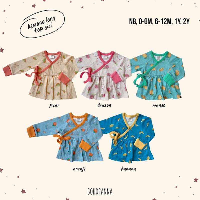 Bohopanna Kimono Long Top Girl 3