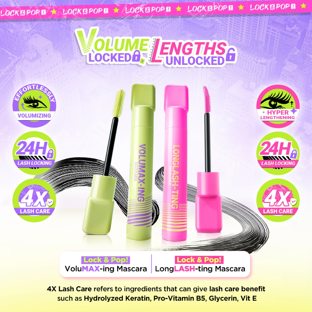 Hebe Beauty Style DAZZLE ME Lock & Pop! VoluMAX-ing Mascara