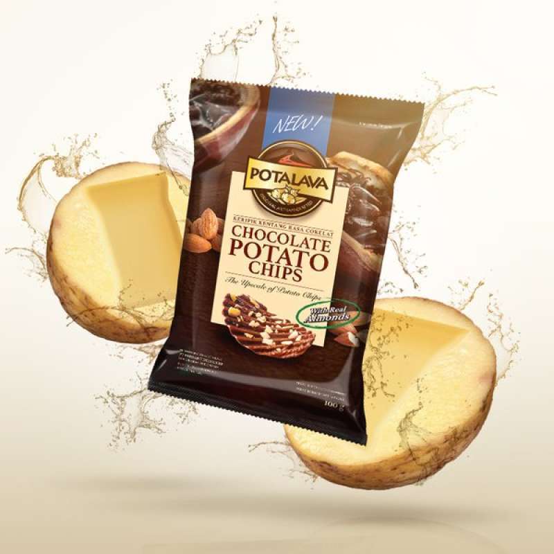 Prissant Deli Krisp POTALAVA Chocolate Potato Chips