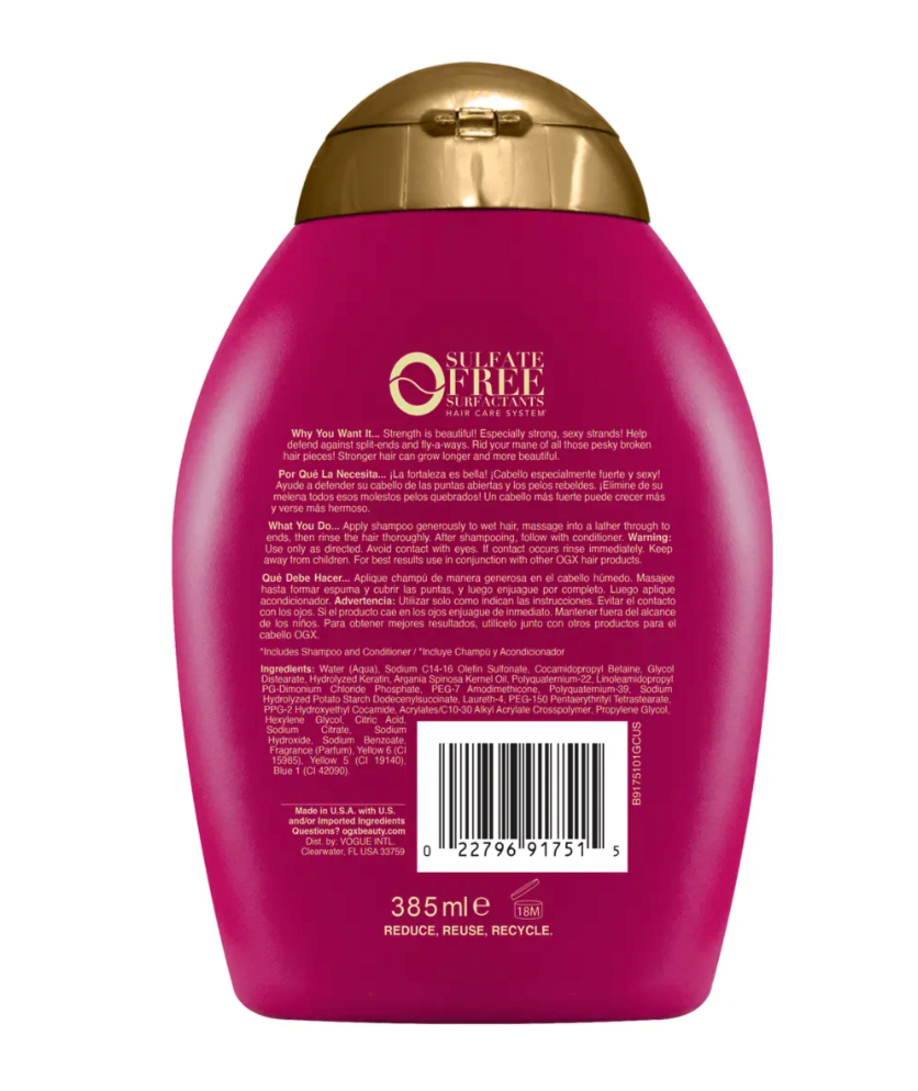 Johnson & Johnson OGX Keratin Oil Shampoo