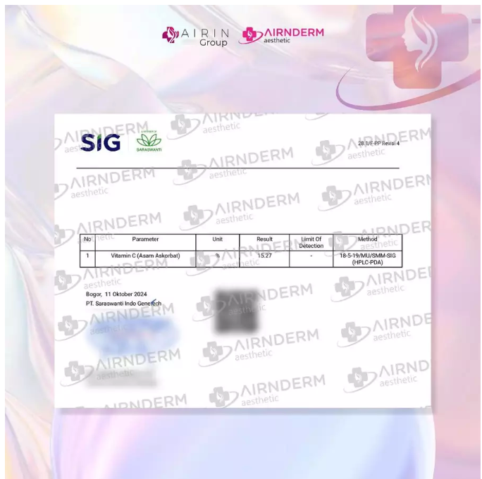 Airin Beauty Care Airnderm Aesthetic Brightening Serum 