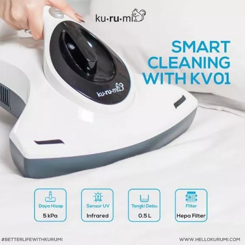 Kurumi Anti Dust Mites UV Vacuum Cleaner 2