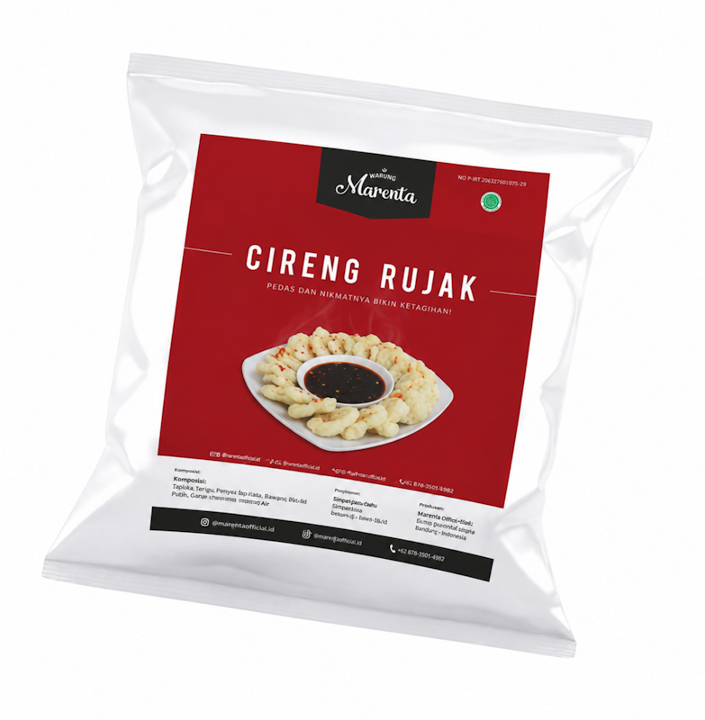 Warung Marenta Cireng Rujak 1