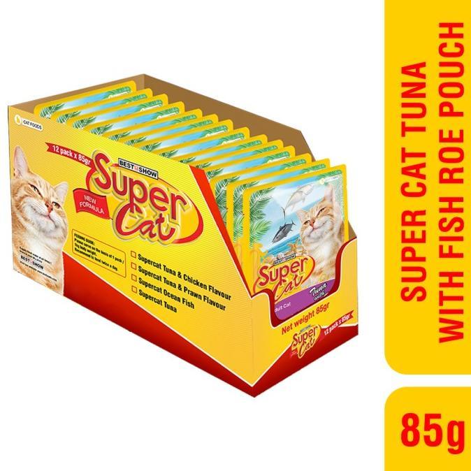 Supercat Pouch 85 Gr Isi 12 Pcs 3