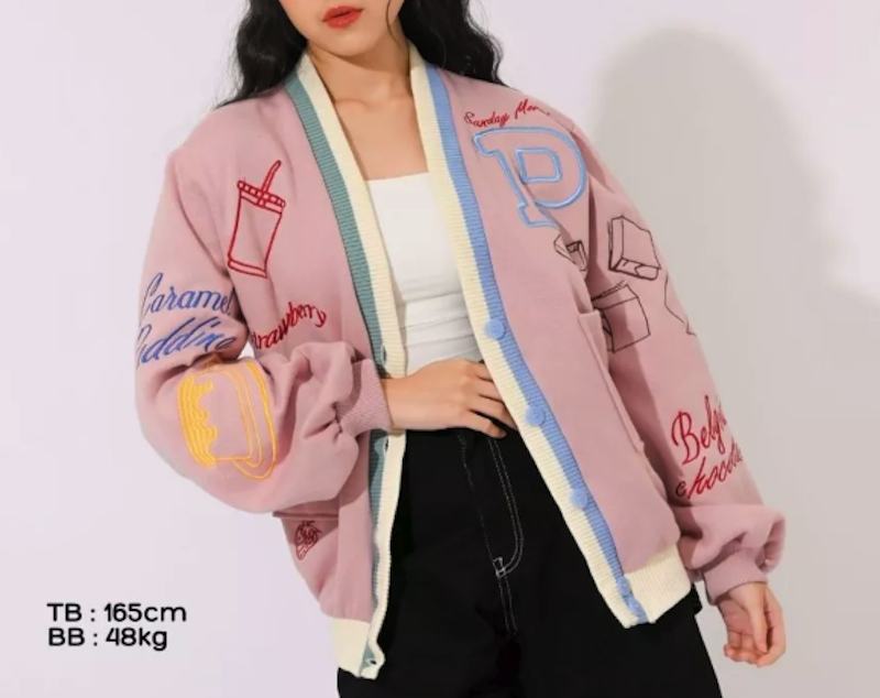Pakepakaii Caramel Cardigan Wanita 4