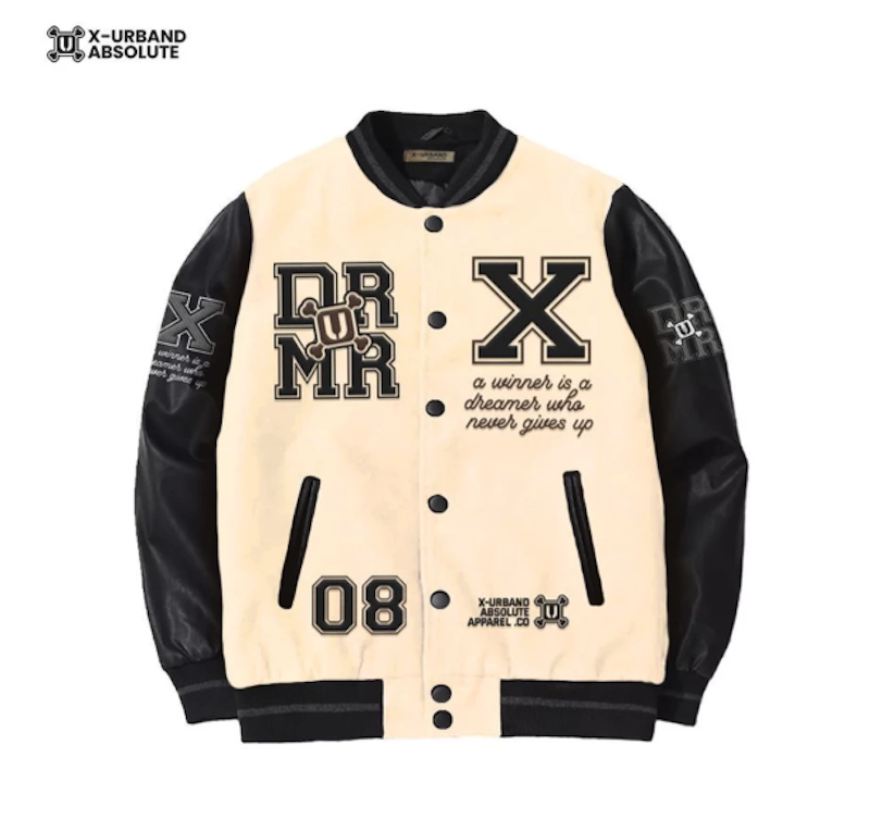 X Urband Absolute Jaket Varsity Dreamer Full Embroider 4