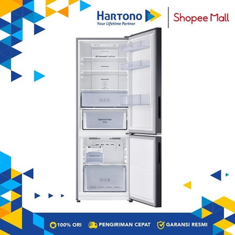 Refrigerator BMF Optimal Fresh Zone Black DOI 4