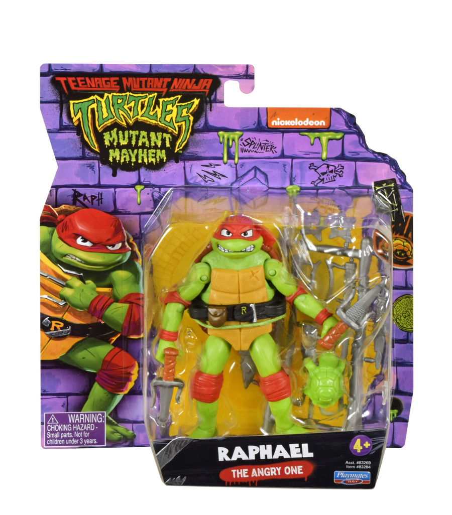 Mainan figur TMNT Movie Basic 3