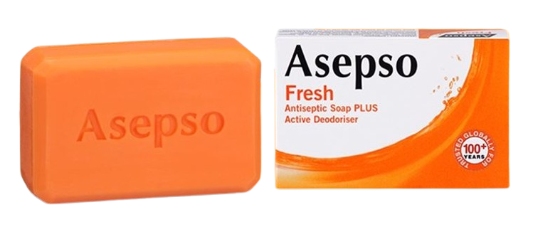 Asepso Fresh Antiseptic Soap Plus 