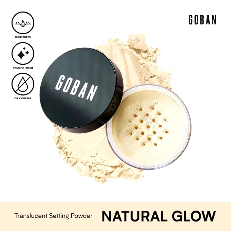 Goban Cosmetics GOBAN Translucent Setting Powder in Natural Glow