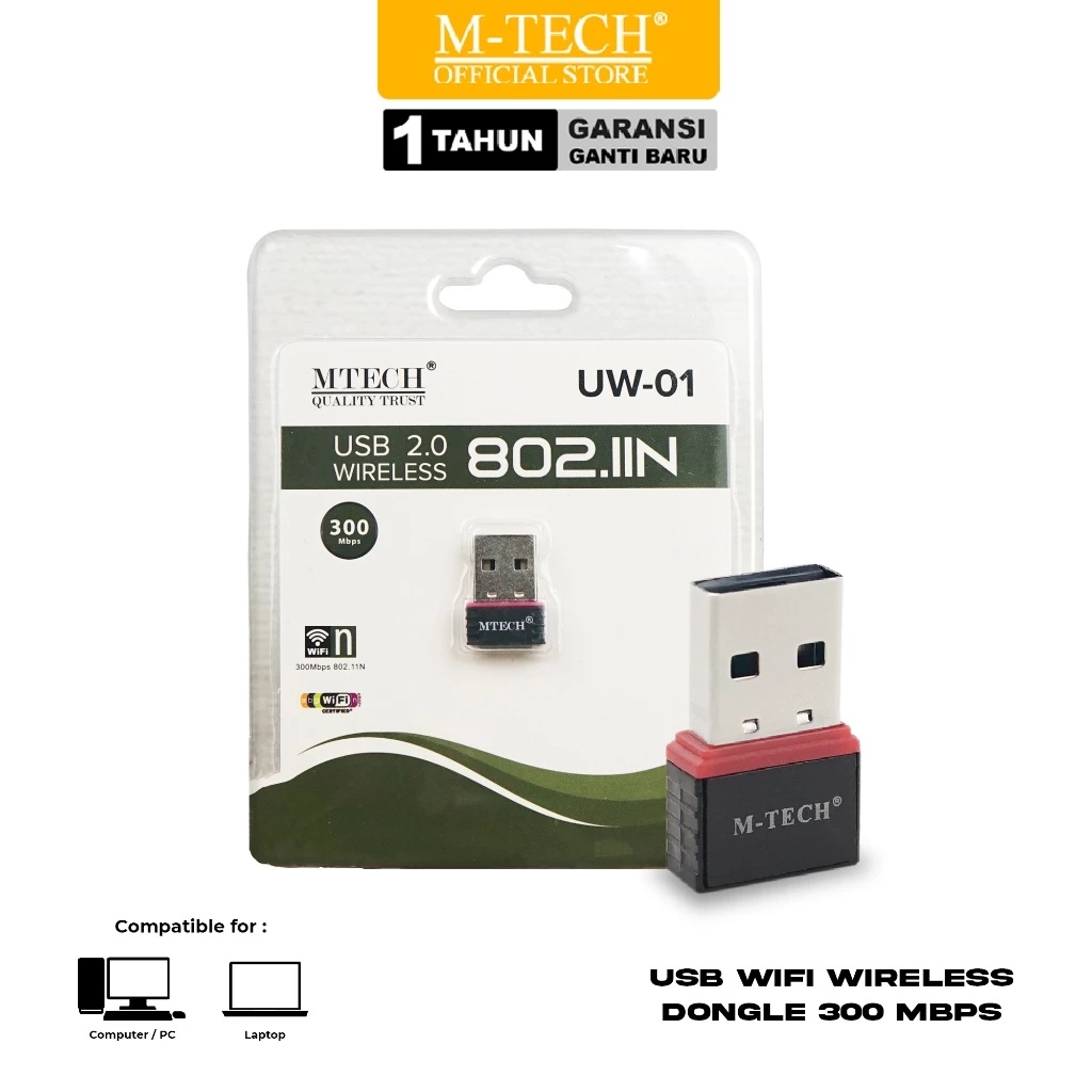  M-TECH USB Wifi Dongle Wireless UW-01