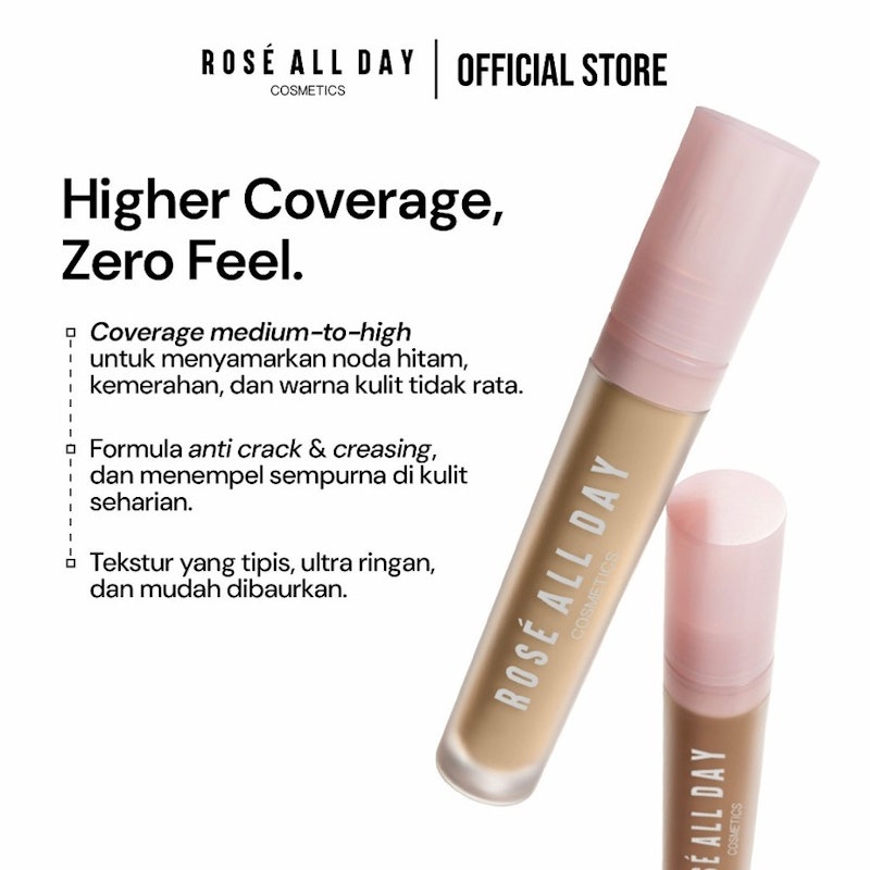 Rosé All Day The Realest AiryFit Concealer Sand 5