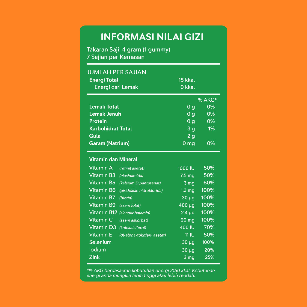 Youvit Multivitamin Gummy Dewasa