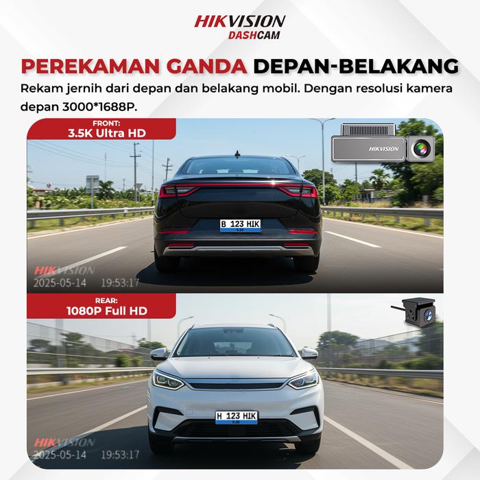 Hikvision Dash Cam 3.5K  C8 PRO