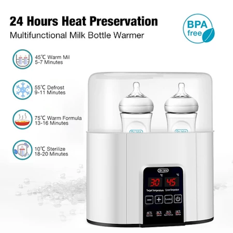 Dr.Isla Double Bottle Warmer & Sterilizer 2