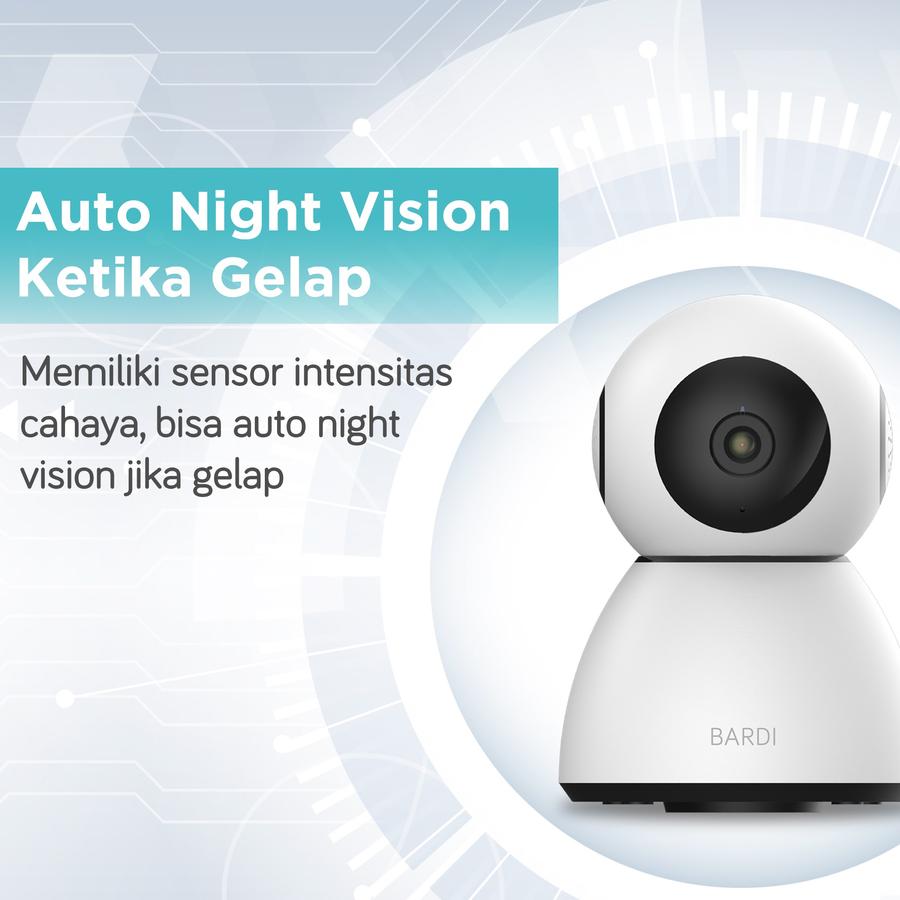 BARDI Solusi Otomasi BARDI IP Camera Indoor PTZ