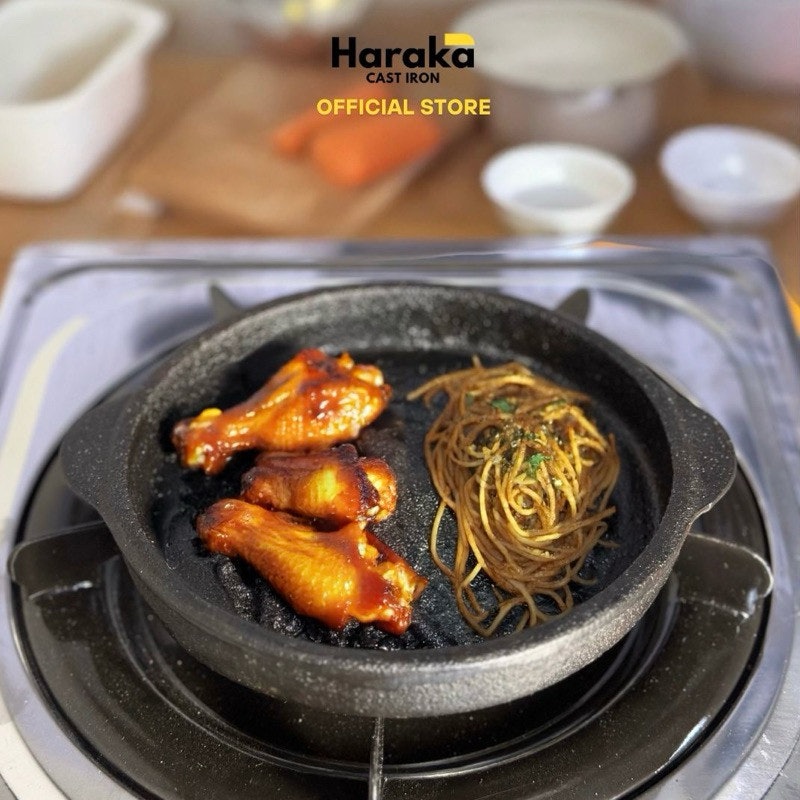 Haraka Cast Iron Mini Grill Pan