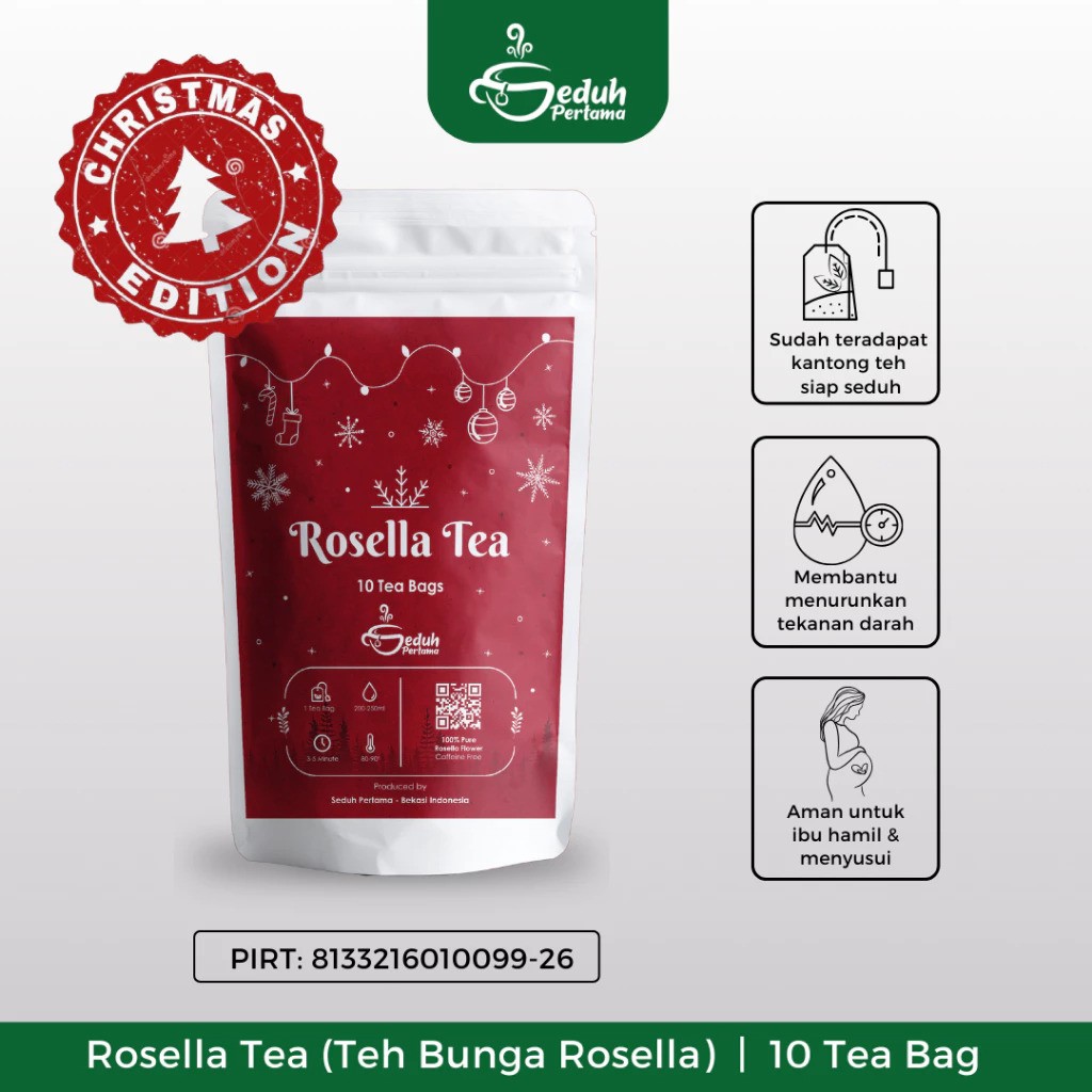 Seduh Pertama Rosella Tea 