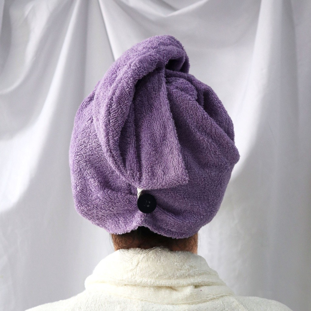 Indah Jaya Chalmer Handuk Kepala Pengering Rambut