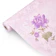 Wallpaper Dinding Motif Bunga Rose Ungu 1