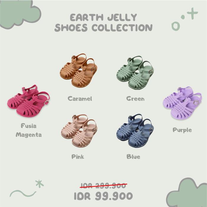  Mini Cottons Earth Jelly Shoes
