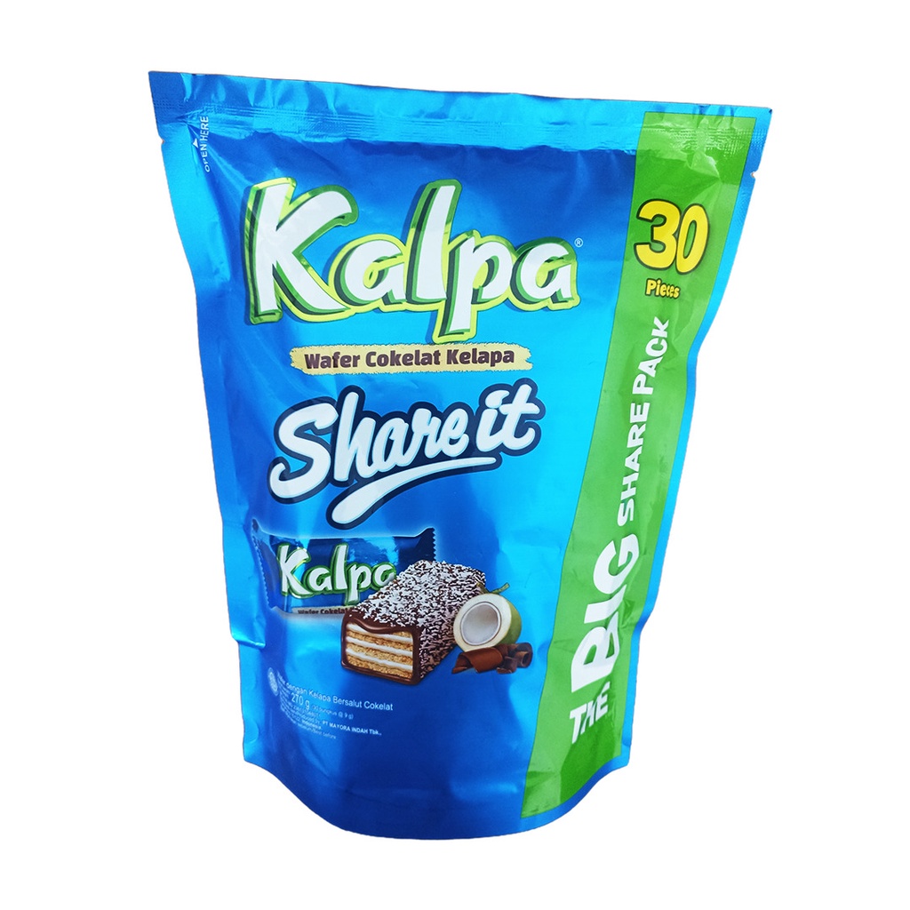 Mayora Kalpa Wafer Cokelat Kelapa